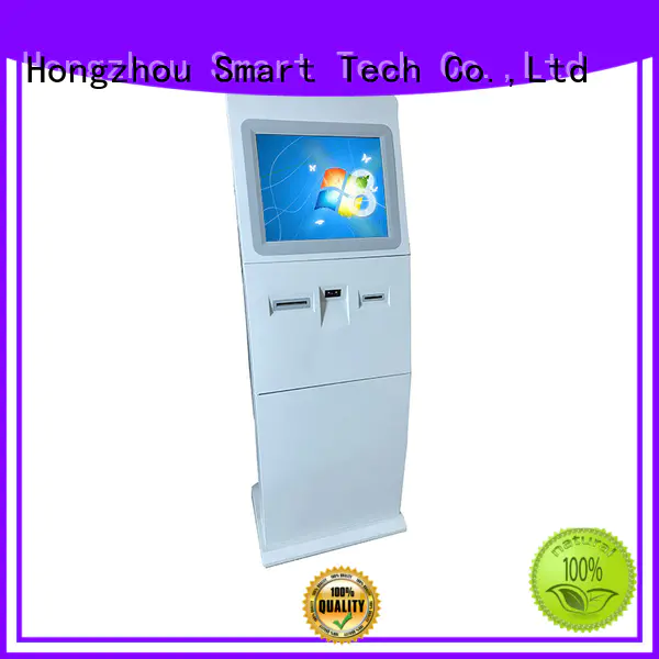 Hongzhou touch screen information kiosk with camera for sale