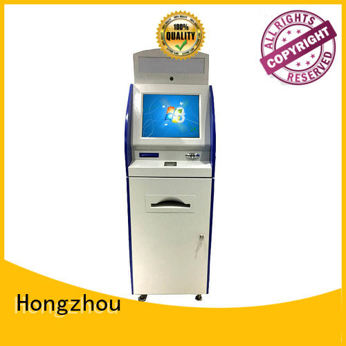 information kiosk machine with qr code scanning in bar Hongzhou