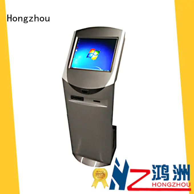 Hongzhou floor standing interactive information kiosk manufacturer for sale