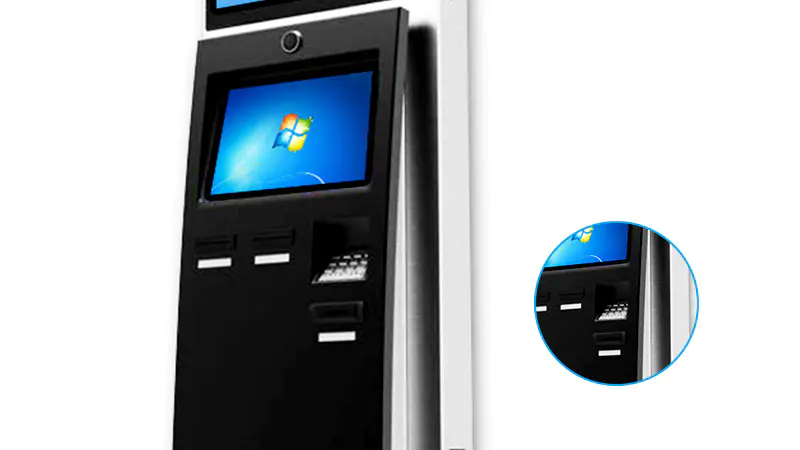 inquiry hotel self check in kiosk reader for sale