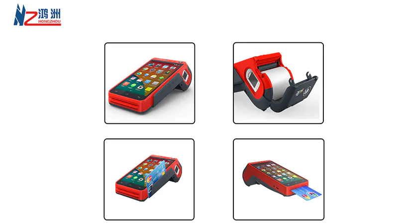 custom smartpos with barcode scanner for sale