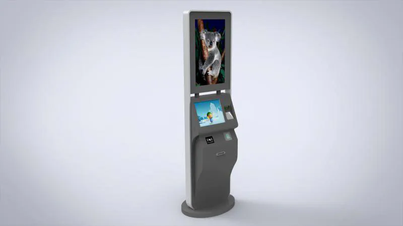 latest ticketing kiosk with camera on bus station