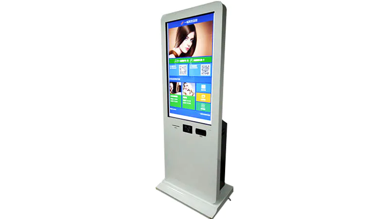 capacitive self service ticketing kiosk manufacturer for sale