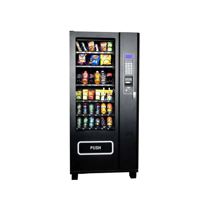 Intelligent self service vending kiosk sell soft drinks and snacks