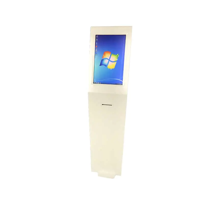 Indoor multimedia information kiosk with thermal printer for government