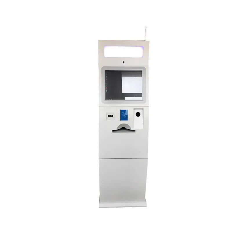 Barcode Self-service Atm Cash Acceptor Recycler Automatic Payment Terminal Touch Screen Kiosk