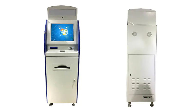 Hongzhou multimedia information kiosk machine visa for sale