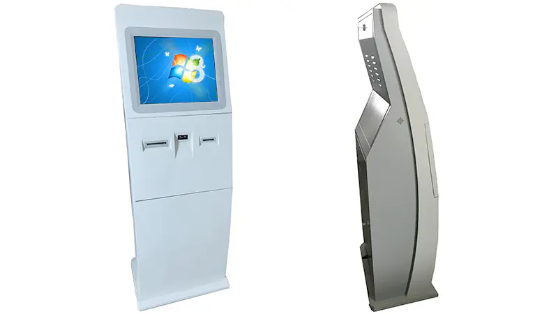self service digital information kiosk receipt in airport Hongzhou