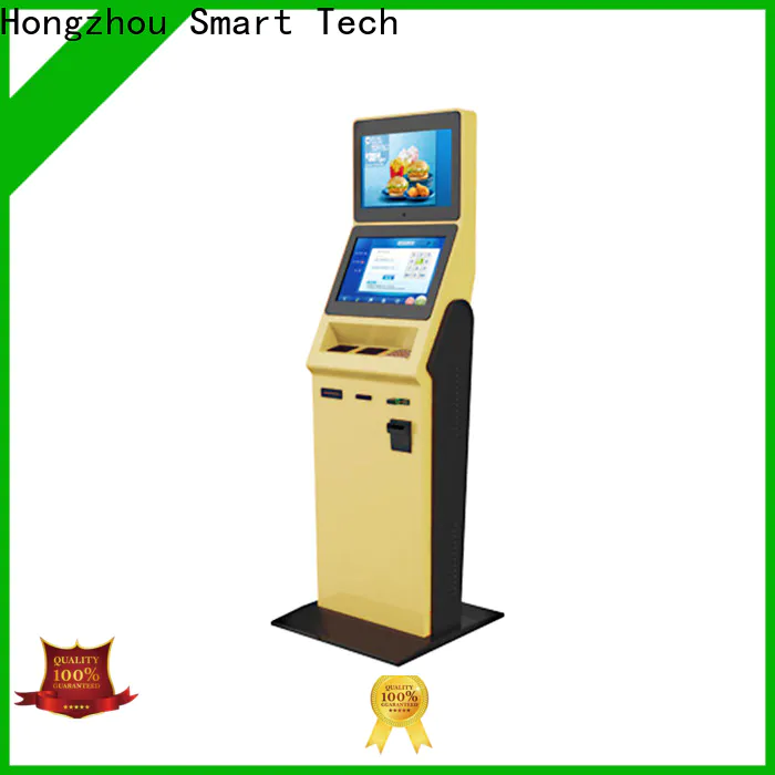 Hongzhou multi function hotel self check in machine with card reader for sale