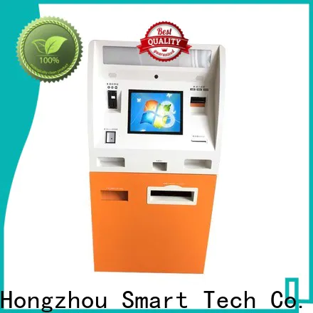 Hongzhou top automated payment kiosk supplier in bank