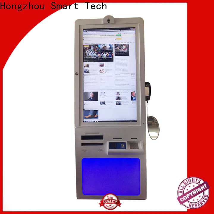 Hongzhou new hospital kiosk operated in hospital