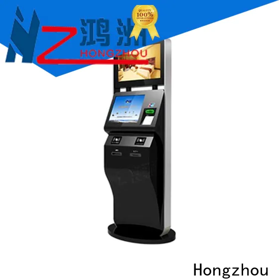 Hongzhou custom self service ticketing kiosk supplier on bus station