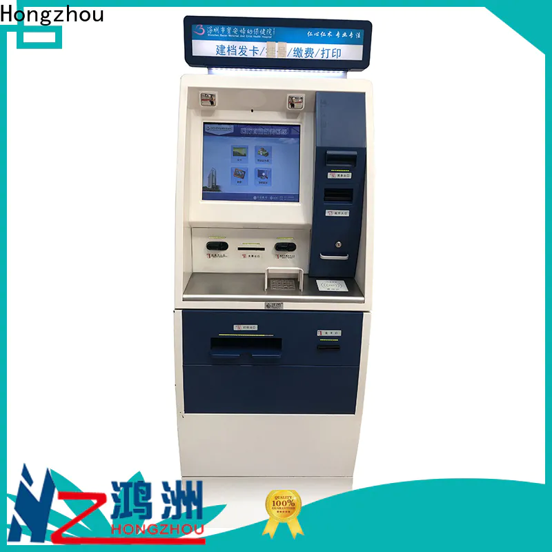 Hongzhou hospital check in kiosk factory for patient