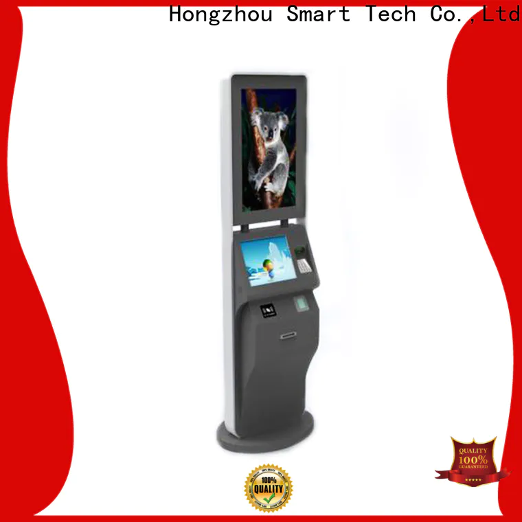 Hongzhou ticket kiosk machine with camera on bus station