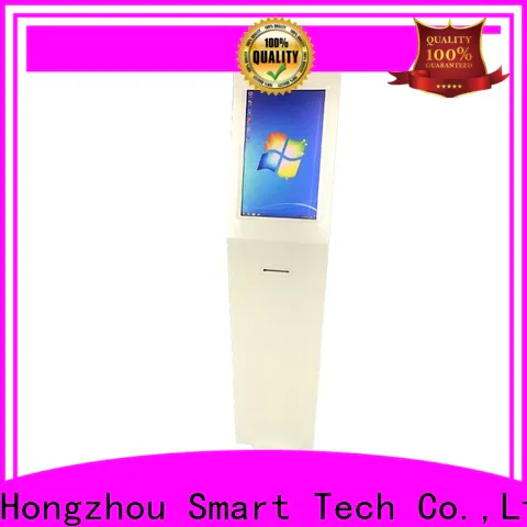 Hongzhou digital information kiosk with printer in airport