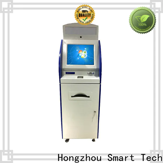 Hongzhou custom touch screen information kiosk with camera for sale