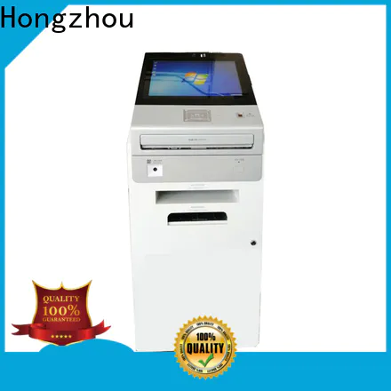 Hongzhou touch screen information kiosk company in bar