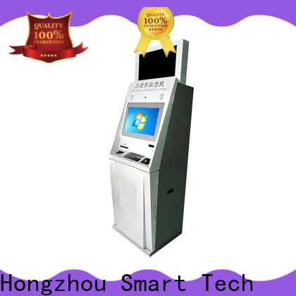 touch screen self service ticketing kiosk with wifi on bus station