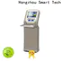 Hongzhou library self checkout kiosk with logo in library