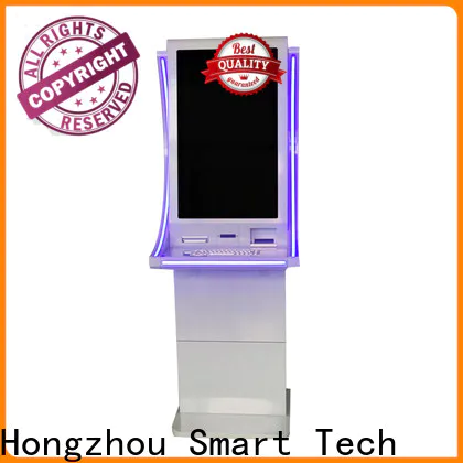 Hongzhou blue automated payment kiosk coin in bank