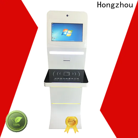 Hongzhou customized library kiosk manufacturer in library