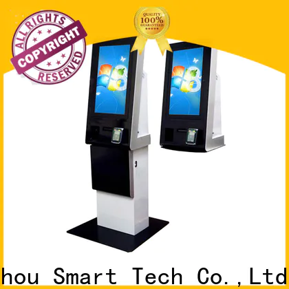 Hongzhou dual screen bill payment machine supplier in hotel