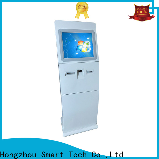 Hongzhou touch screen information kiosk manufacturer in airport