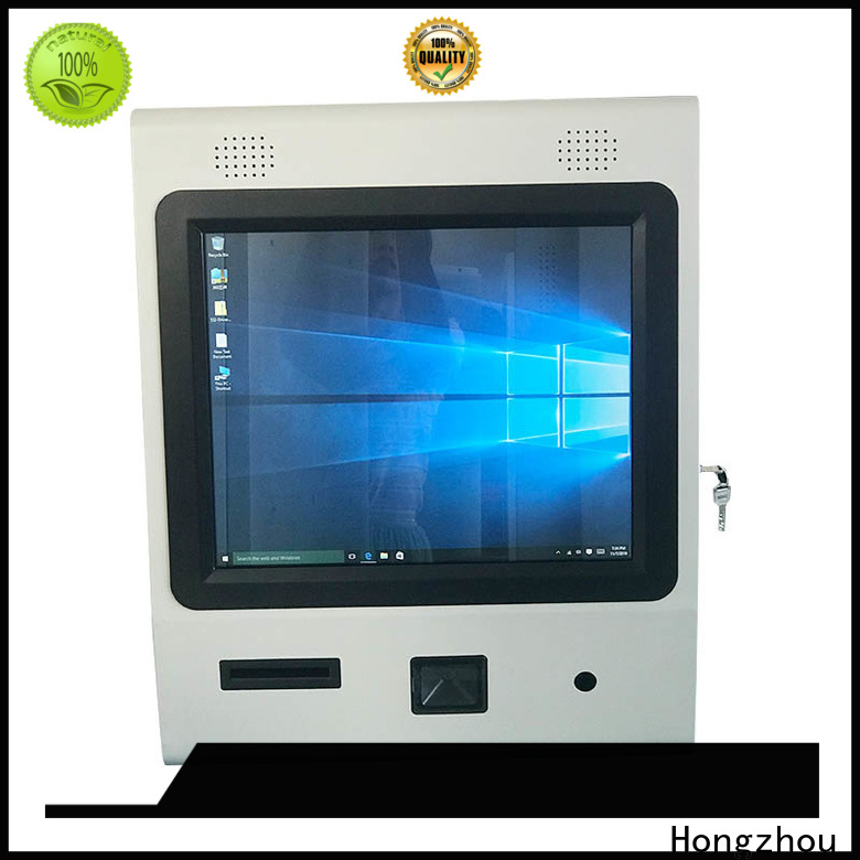 Hongzhou information kiosk machine company in airport