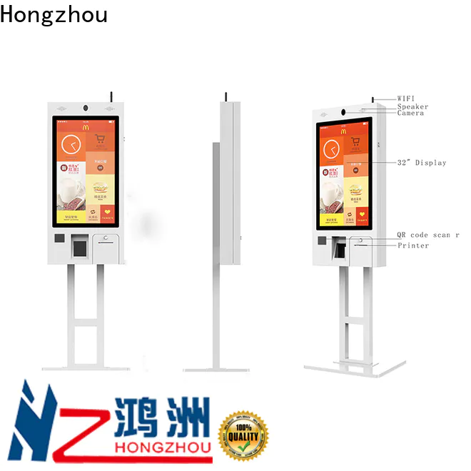 Hongzhou new self ordering kiosk manufacturers for restaurant
