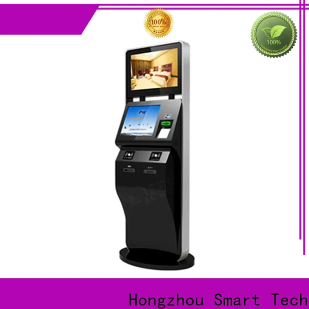 Hongzhou capacitive self service ticketing kiosk factory in cinema