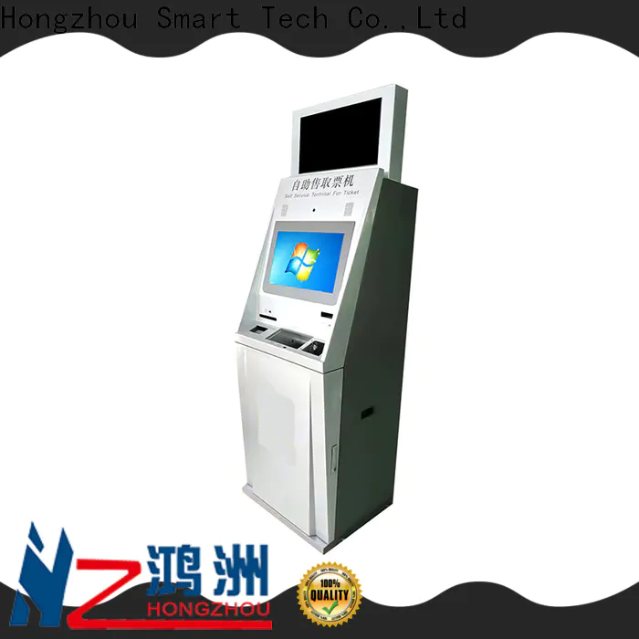Hongzhou new self service ticketing kiosk company on bus station