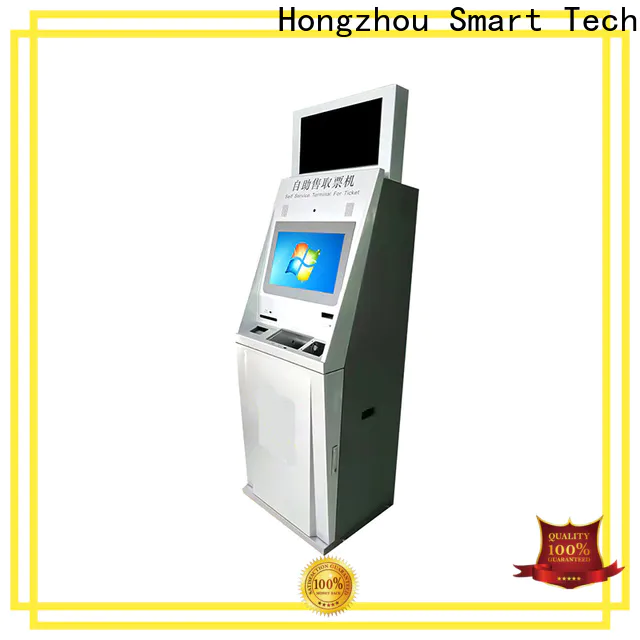 touch screen ticketing kiosk company on bus station