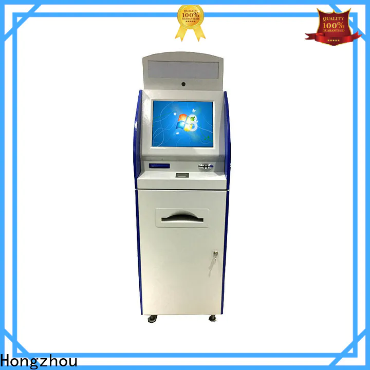 custom information kiosk machine with printer for sale