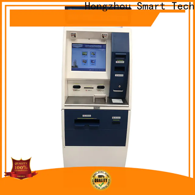 Hongzhou capacitive hospital check in kiosk company for patient