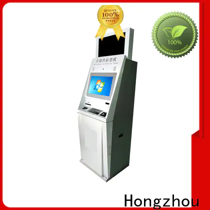 Hongzhou ticket kiosk machine with camera in cinema