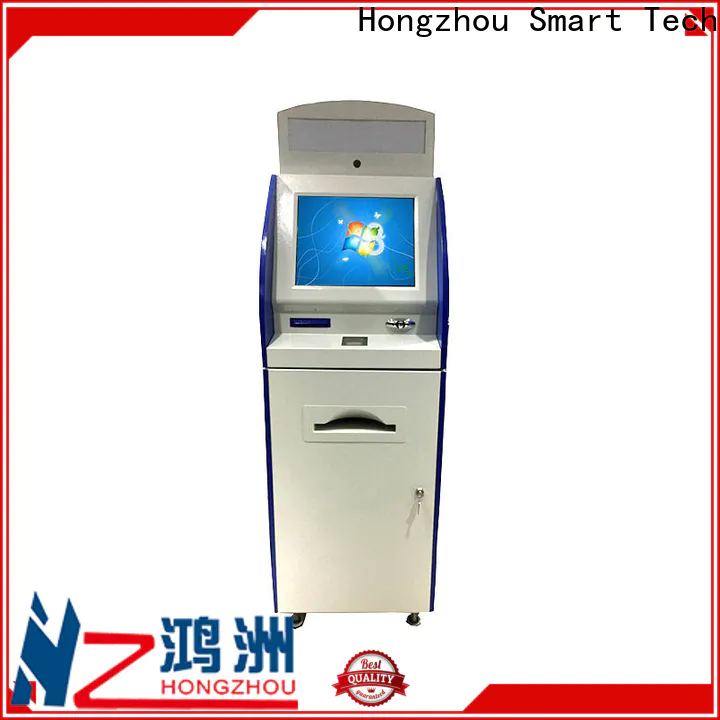 Hongzhou new touch screen information kiosk for busniess in airport