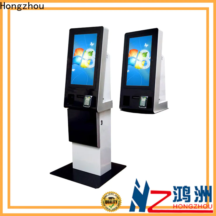 Hongzhou custom bill payment kiosk company in bank