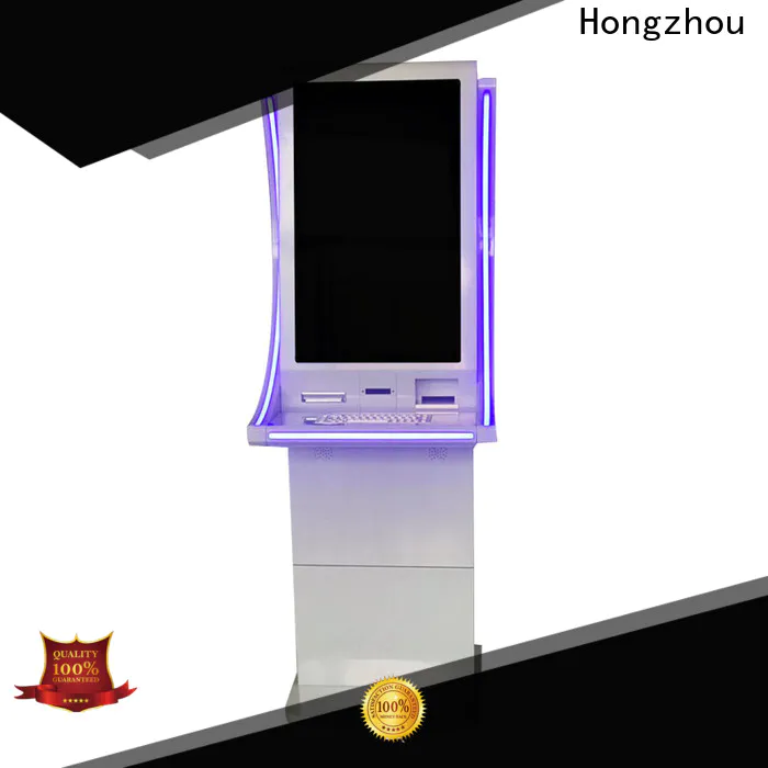 Hongzhou custom self payment kiosk manufacturer in bank