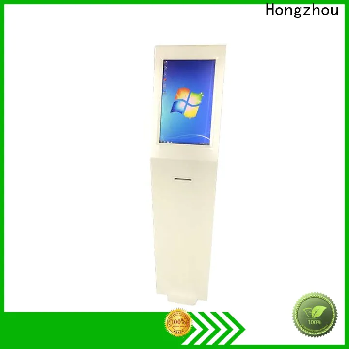 Hongzhou digital information kiosk with qr code scanning in bar