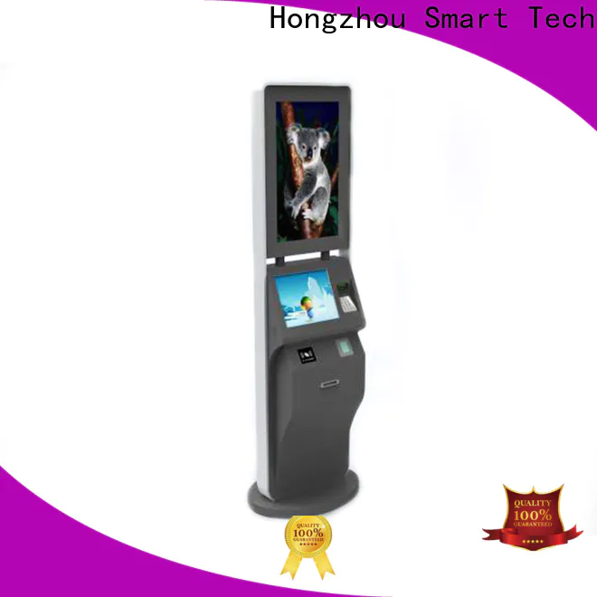 Hongzhou best ticket kiosk machine with printer on bus station
