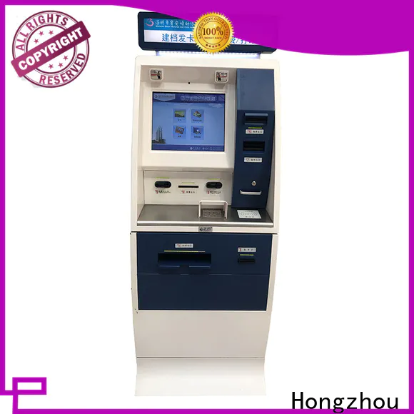 Hongzhou patient self check in kiosk operated for patient