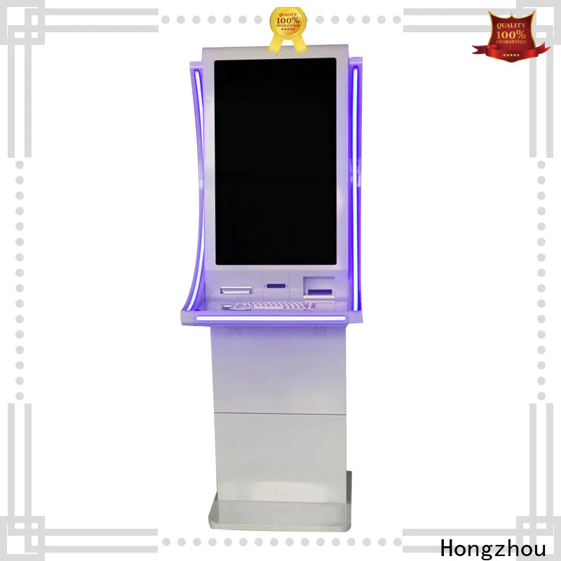 hd payment kiosk coated in bank