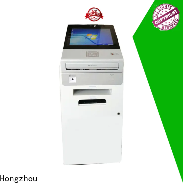 Hongzhou high quality interactive information kiosk with camera in airport