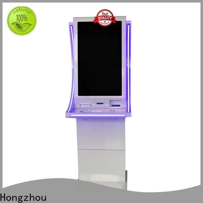 Hongzhou windows system automated payment kiosk powder in hotel