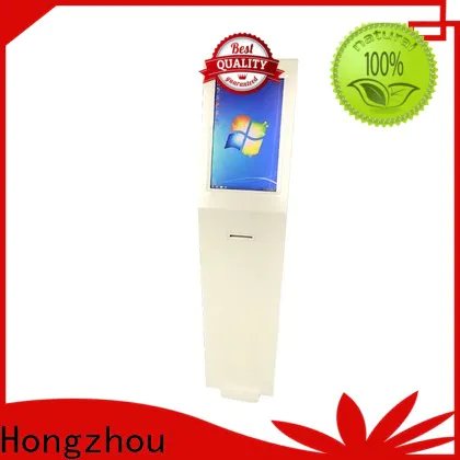 Hongzhou information kiosk receipt in bar
