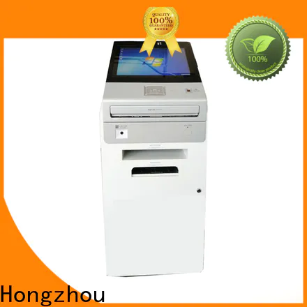 Hongzhou touch screen information kiosk machine for busniess for sale