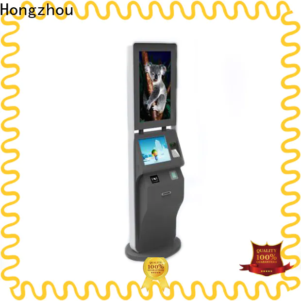 Hongzhou self service ticketing kiosk supplier on bus station