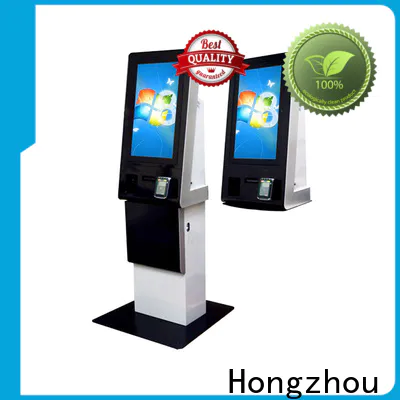 Hongzhou kiosk payment terminal with laser printer in hotel