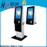 Hongzhou wall mounted bill payment kiosk with laser printer in bank