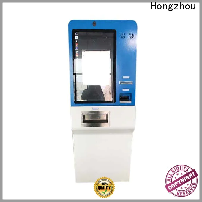 wall mounted payment machine kiosk factory in bank